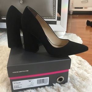 Vince Camuto Shoes - Vince Camuto Nubuck Leather Suede Pumps Vince Camuto Shoes - Vince Camuto Nubuck Leather Suede Pumps